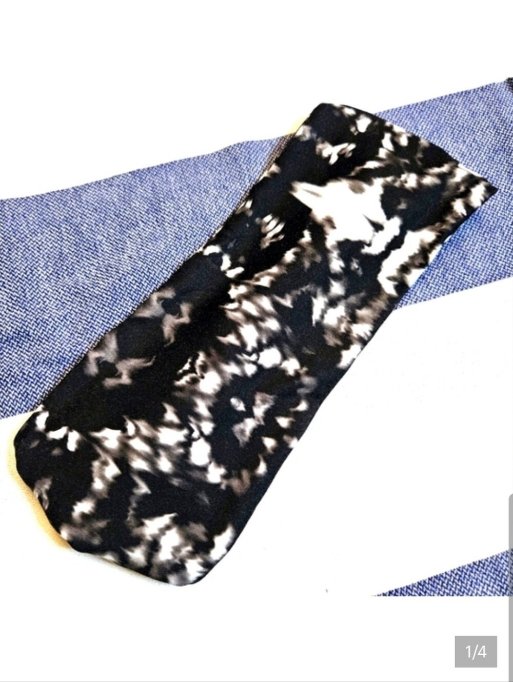 🎉 3 For $15 🎉 Fabletics black and white tie dye headband One Size